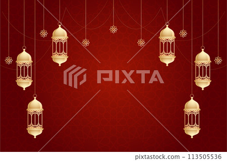 Vector Ramadan, Eid al-Fitr, Islamic background template 113505536