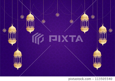 Vector Ramadan, Eid al-Fitr, Islamic background template 113505540