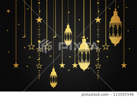 Vector Ramadan, Eid al-Fitr, Islamic background template 113505546