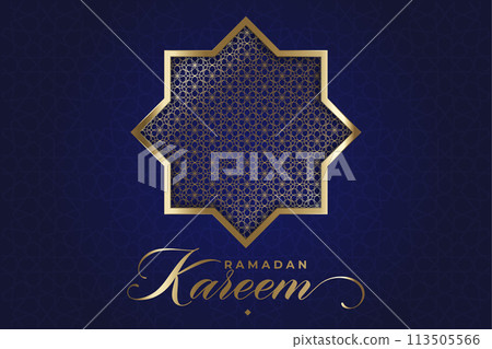 Vector Ramadan, Eid al-Fitr, Islamic background template Vector Ramadan, Eid al-Fitr, Islamic background template 113505566