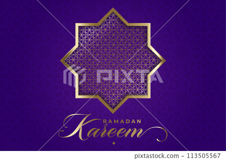 Vector Ramadan, Eid al-Fitr, Islamic background template 113505567