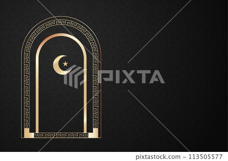 Vector Ramadan, Eid al-Fitr, Islamic background template 113505577