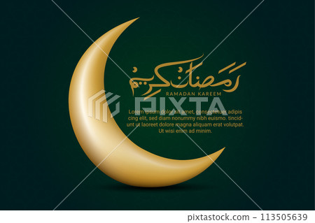 Vector Ramadan, Eid al-Fitr, Islamic background template Vector Ramadan, Eid al-Fitr, Islamic background template 113505639