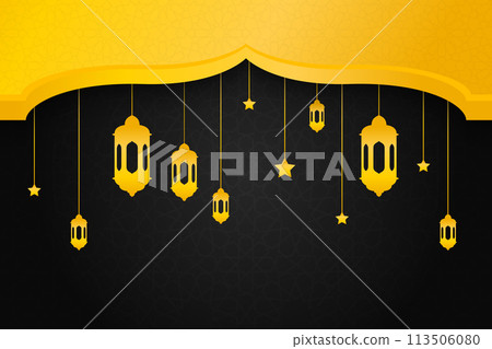 Vector Ramadan, Eid al-Fitr, IslamicVector Ramadan, Eid al-Fitr, Islamic background template background template 113506080