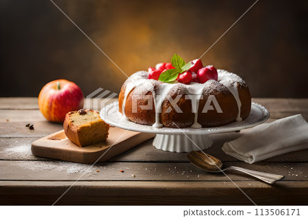Homemade Healthy Thanksgiving Day Pumpkin PIe with Whipped Cream Homemade Healthy Thanksgiving Day Pumpkin PIe with Whipped Cream 113506171