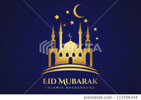 Vector Ramadan, Eid al-Fitr, Islamic background template 113506344