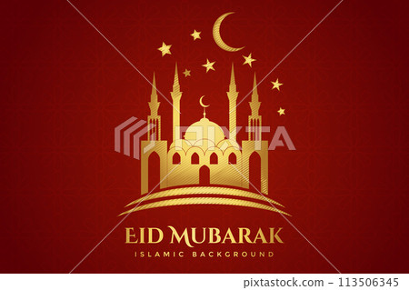 Vector Ramadan, Eid al-Fitr, Islamic background template 113506345