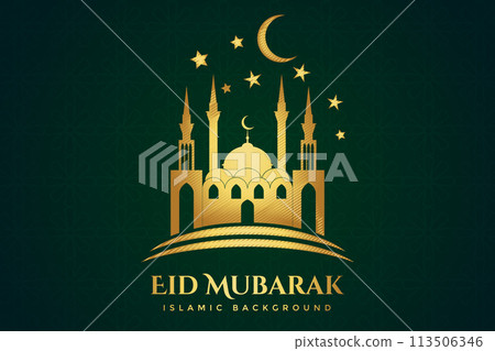 Vector Ramadan, Eid al-Fitr, Islamic background template 113506346