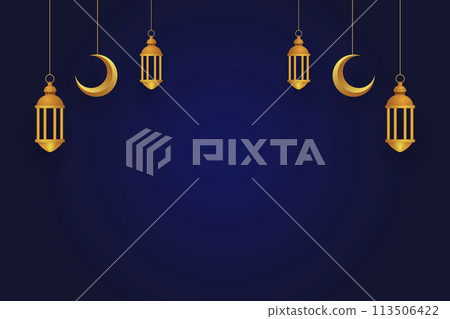 Vector Ramadan, Eid al-Fitr, Islamic background template Vector Ramadan, Eid al-Fitr, Islamic background template 113506422