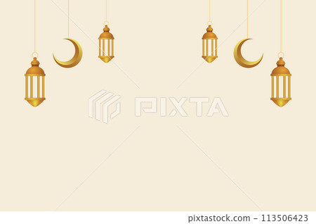 Vector Ramadan, Eid al-Fitr, Islamic background template Vector Ramadan, Eid al-Fitr, Islamic background template 113506423