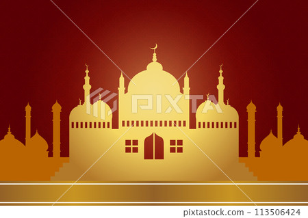 Vector Ramadan, Eid al-Fitr, Islamic background template 113506424