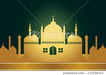 Vector Ramadan, Eid al-Fitr, Islamic background template 113506425