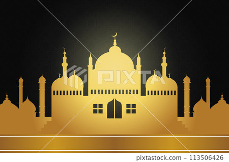 Vector Ramadan, Eid al-Fitr, Islamic background template Vector Ramadan, Eid al-Fitr, Islamic background template 113506426