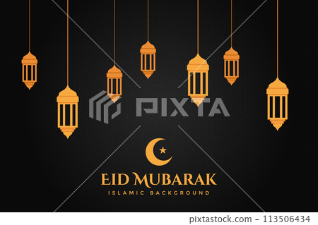Vector Ramadan, Eid al-Fitr, Islamic background template Vector Ramadan, Eid al-Fitr, Islamic background template 113506434
