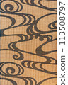Japanese modern wave pattern 113508797