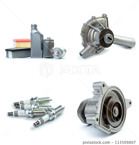 Various car parts necessary for vehicle service Various car parts necessary for vehicle service 113509807