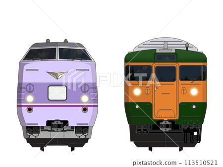 岡山電車No.4_381系100系/115系300系 岡山電車No.4_381系100系/115系300系 113510521