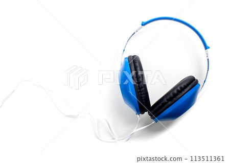 Headphones. Isolated on white background 113511361
