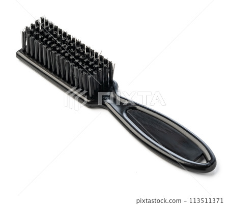 Hair care brush isolated on white background 113511371