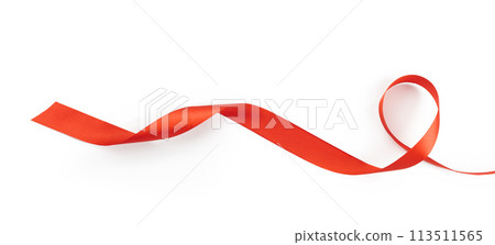 ribbon on a white background 113511565