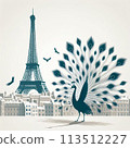 Paris and the Peacock 113512227