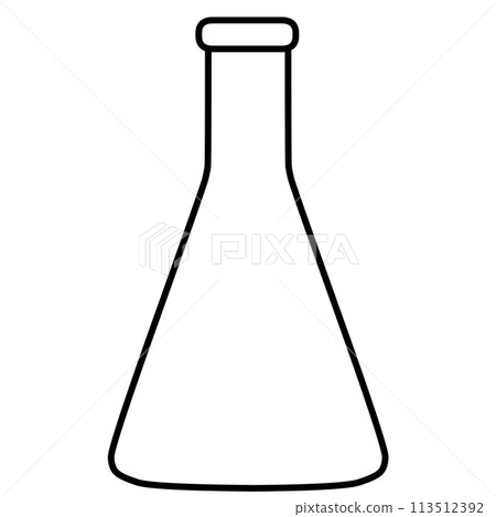 錐形瓶的簡單圖示 113512392