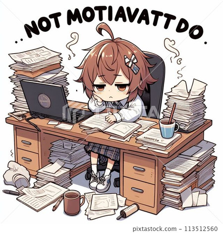 I have too much work to do and I'm not motivated 113512560