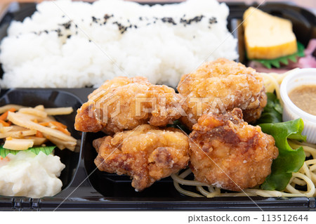 美味的炸雞便當 美味的炸雞便當 113512644