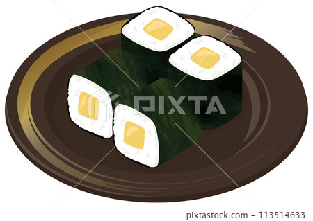 Pickled vegetables roll Pickled vegetables roll 113514633