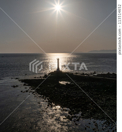 Sunset in Sezumesaki, Hayasaki Strait, Nagasaki, Kuchinotsu Sunset in Sezumesaki, Hayasaki Strait, Nagasaki, Kuchinotsu 113514652