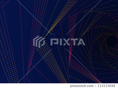 Abstract colored lines on a dark background. Layout of the cover, poster, banner, poster. A template for interior design, creative design and creative ideas 113515698