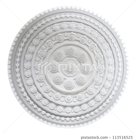 Stucco pattern isolated on white background Stucco pattern isolated on white background 113516525
