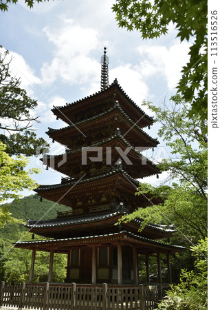 海十山寺、國寶五層塔 113516526