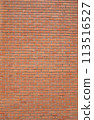 Red bricks wall texture or background.. 113516527