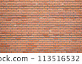 Red bricks wall texture or background.. 113516532
