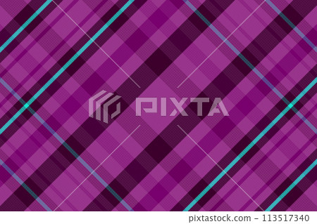 Tartan plaid pattern with texture. 113517340