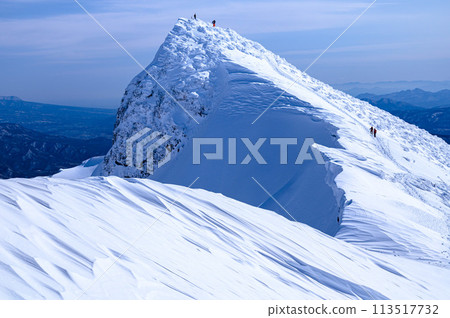 (Gunma Prefecture) Mt. Tanigawa summit and Toma no Mimi in the harsh winter 113517732
