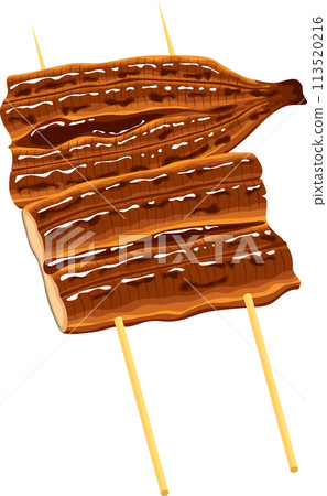 Eel grilled with eels Eel grilled with eels 113520216