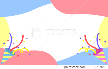 Crackers and pop frame 113521902