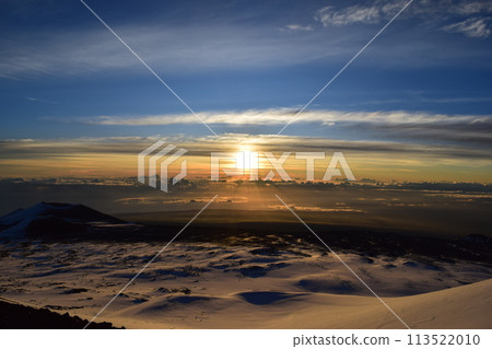 The majestic awakening of nature: the sunrise on Mauna Kea 113522010