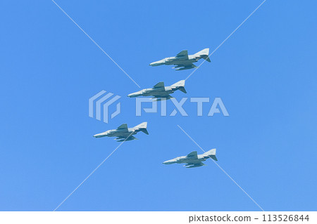 South Korean Air Force F-4E Phantom II formation flight 113526844