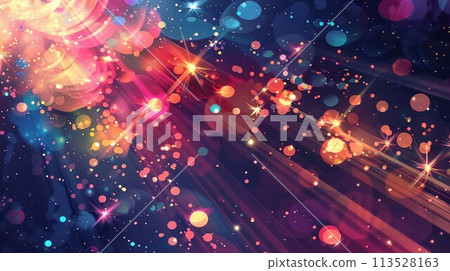 Sparkling and shining background material 113528163