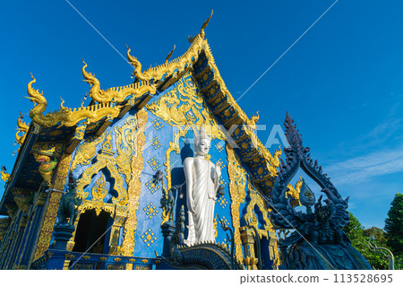 Wat Rong Suea Ten or Blue Temple Wat Rong Suea Ten or Blue Temple 113528695