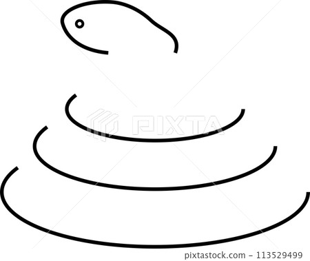 Simple snake Simple snake 113529499