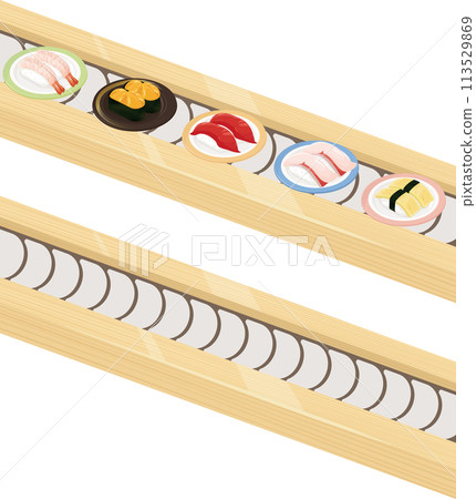 Conveyor belt sushi  113529869