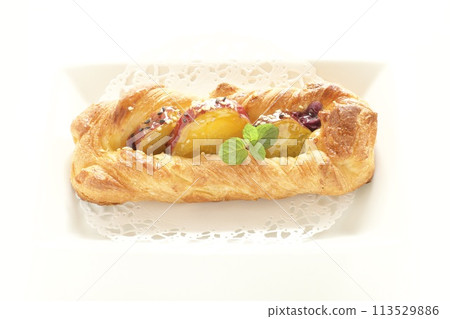 Sweet potato danish bread 113529886