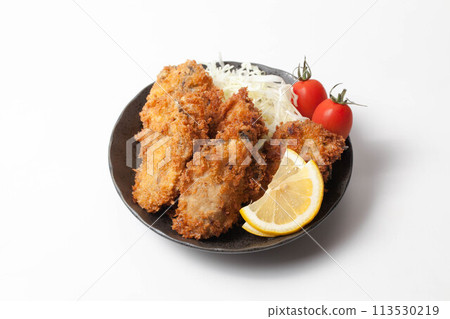 看起來很美味的煎牡蠣 看起來很美味的煎牡蠣 113530219
