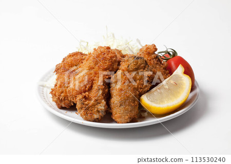 看起來很美味的煎牡蠣 看起來很美味的煎牡蠣 113530240