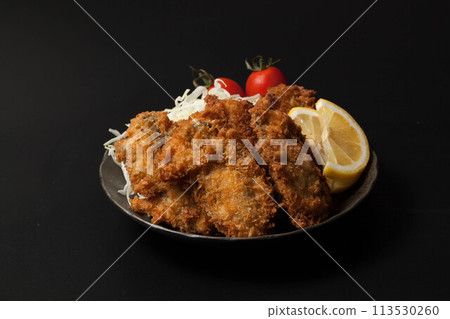Kaki fry that looks delicious Kaki fry that looks delicious 113530260