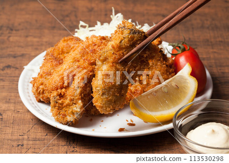Kaki fry that looks delicious 113530298